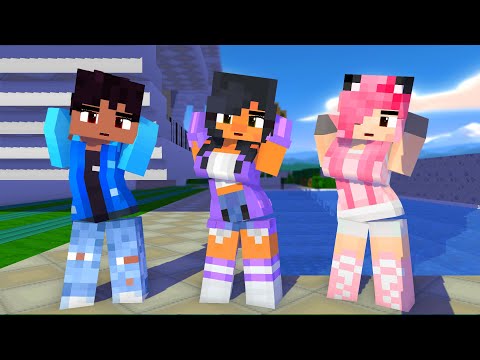 SUPER IDOL DISCO DISCO PARTY PARTY PIERCE APHMAU & KAWAII CHAN - MINECRAFT ANIMATION #shorts