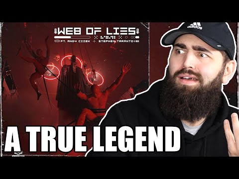 Metal Vocalist Reacts to JOSH TRAVIS - WEB OF LIES feat. ANDY CIZEK AND STEPHEN TARANTO