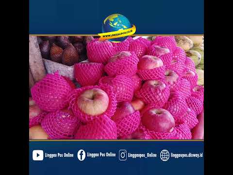 Harga Buah di Pasar Inpres Lubuk Linggau Stabil