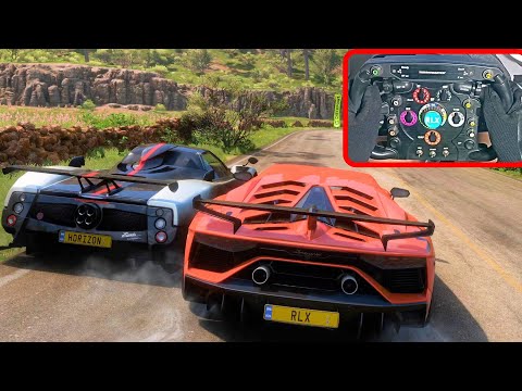 The Best of Forza Horizon 5 Steering Wheel Gameplay Marathon | Part 145