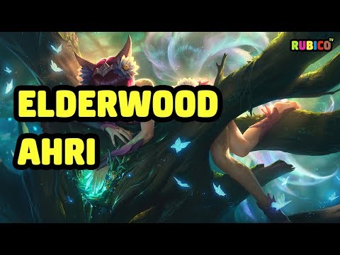 ELDERWOOD AHRI SKIN SPOTLIGHT - LEAGUE OF LEGENDS