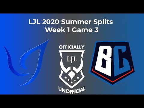 [EN] LJL 2020 Summer Split Week 1 Game 3 - Crest Gaming Act Vs Burning Core