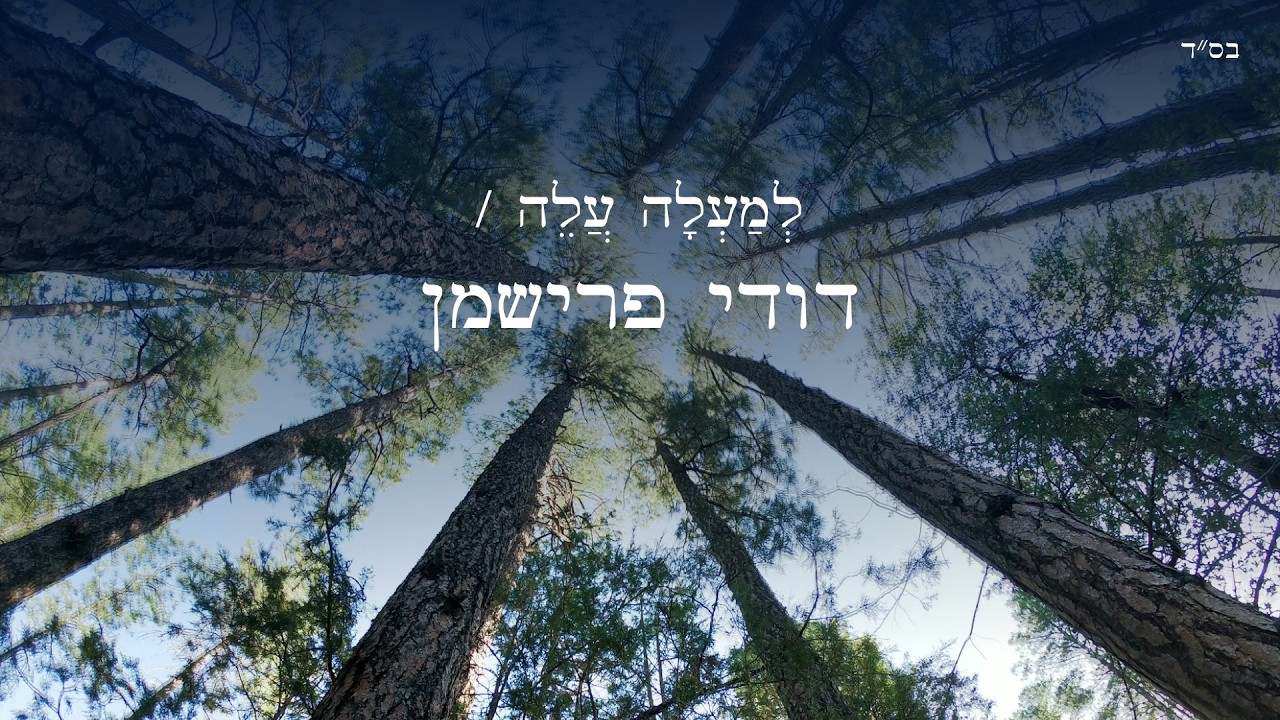 הלהיט שכבש את הישיבות יוצא רשמית | דודי פרישמן בסינגל | למעלה עלה | צפו
