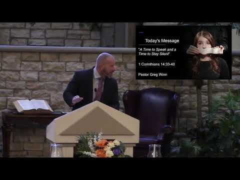 A Time to Speak and a Time to Be Silent