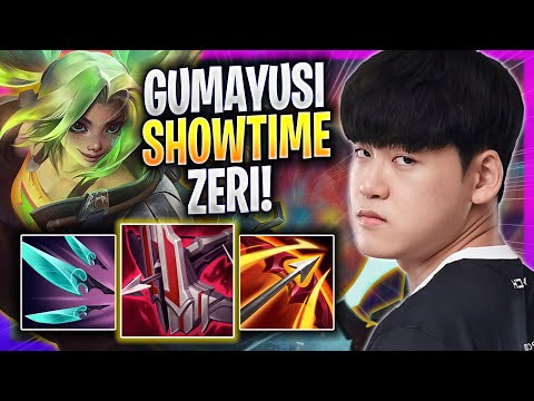 GUMAYUSI SHOWTIME WITH ZERI! - T1 Gumayusi Plays Zeri ADC vs Aphelios! | Season 2023