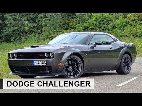 Der 2021 Challenger Scatpack Widebody 6,4L V8:  Ein ECHTES Muscle Car? - Review. Fahrbericht,Test