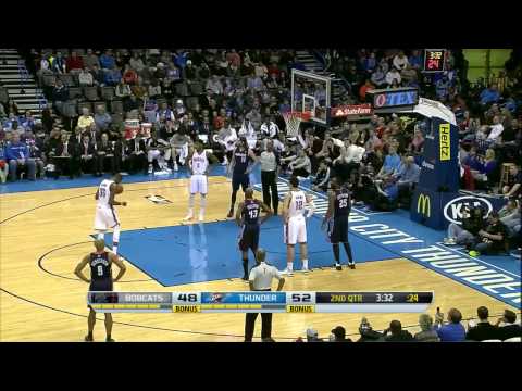 Kevin Durant vs Charlotte Bobcats 2014.03.02