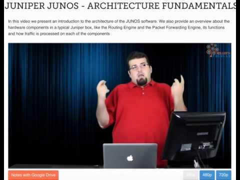 1 Juniper Junos Architecture fundamental
