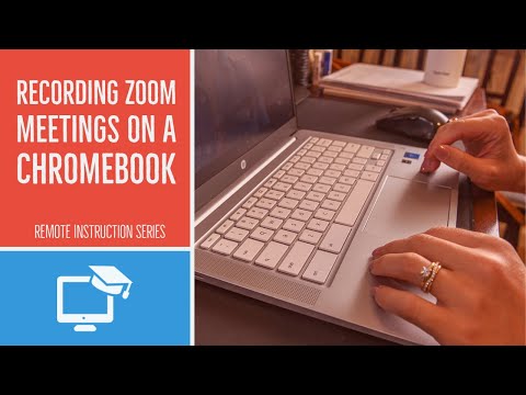 Recording a Zoom meetings on a Chromebook