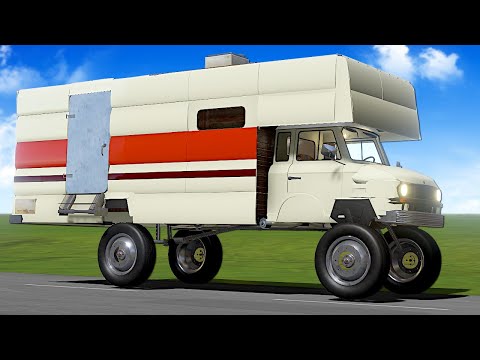 I Built a MONSTER MOTORHOME in the Long Drive!