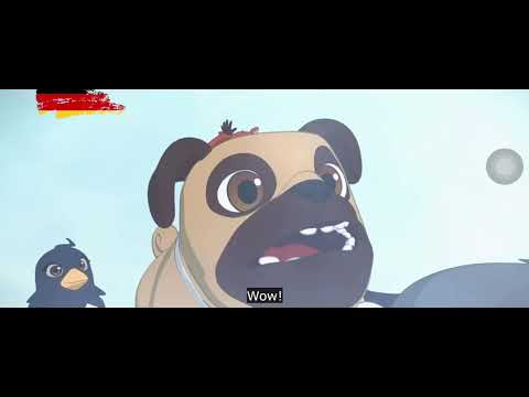 Lassie und  Zoe🤍🐶 .   Kartoon auf Deutsch.