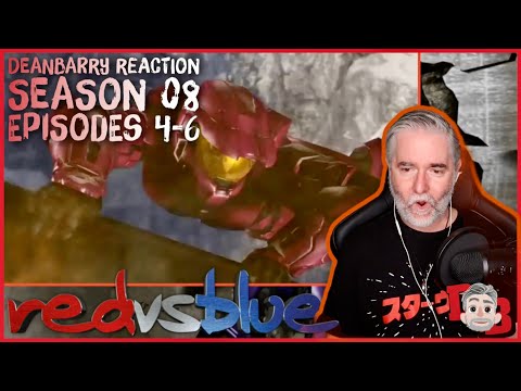 Red Vs Blue - Season 8 / Chapters 4-6 REACTION
