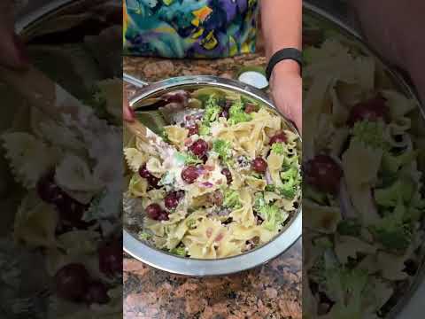 My favorite Broccoli Pasta Salad!
