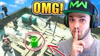 THE INVISBLE HIDING SPOT!!! - Call of Duty PROP HUNT