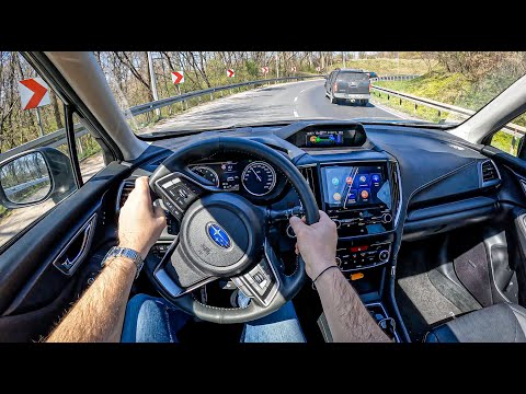NEW Subaru Forester 2022 [2.0I-L E-BOXER 150HP] | POV Test Drive #1168 Joe Black