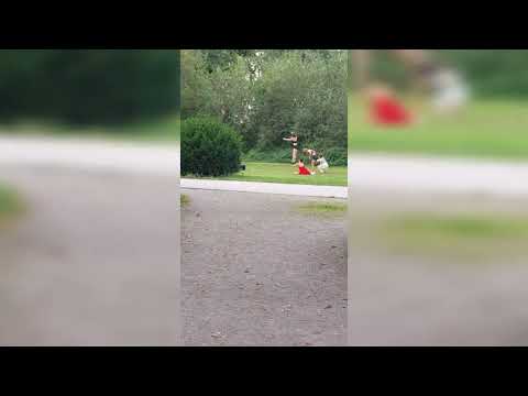 German tiktoker. Tiktokers spotted in Tiergarten Berlin, Germany