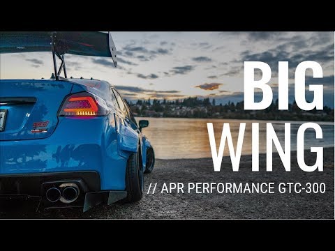GOODBYE STI WING! BIG WING TIME! APR PERFORMANCE GTC-300 INSTALL HOW-TO | 2015-2019 SUBARU WRX STI