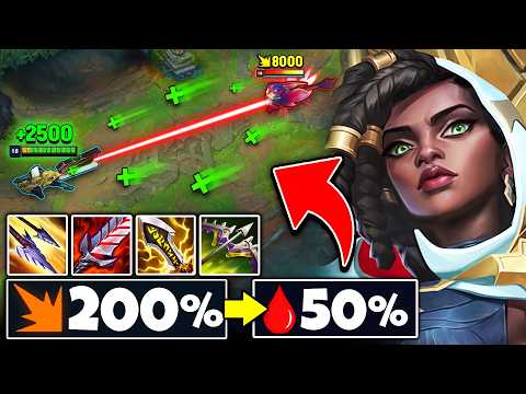 Senna with 200% crit chance is actually BROKEN... let me show you why