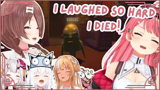 Miko LITERALLY DIES Because of Korone's EXPRESSION! 🤣💀 | Hololive Clip