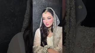 Hand Embroidered Chiffon Suit with Crushed Silk Sharara - Video 3