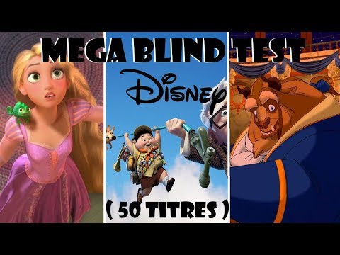 MEGA BLIND TEST DISNEY (50 Titres)