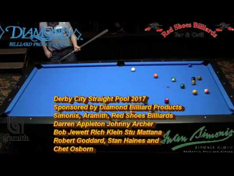 Darren Appleton 103 Ball Run in Straight Pool