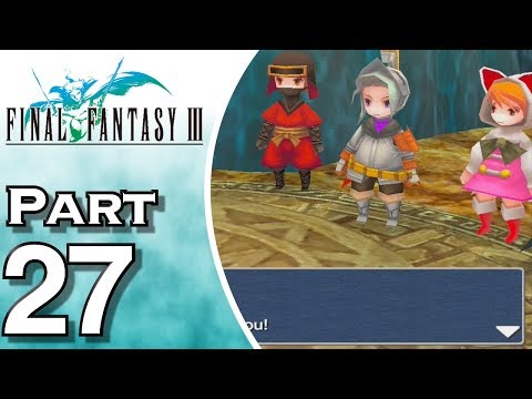 Let's Play Final Fantasy III iOS (Gameplay + Walkthrough) Part 27 - Doga's Grotto