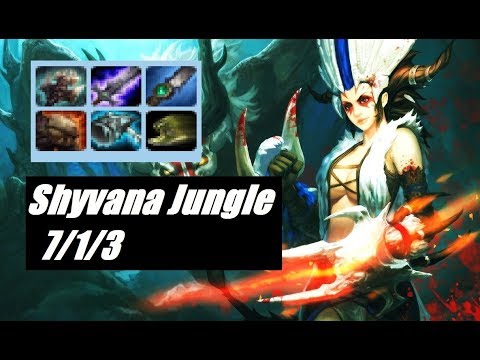 7/1/3 S8 Shyvana Jungle vs Twitch