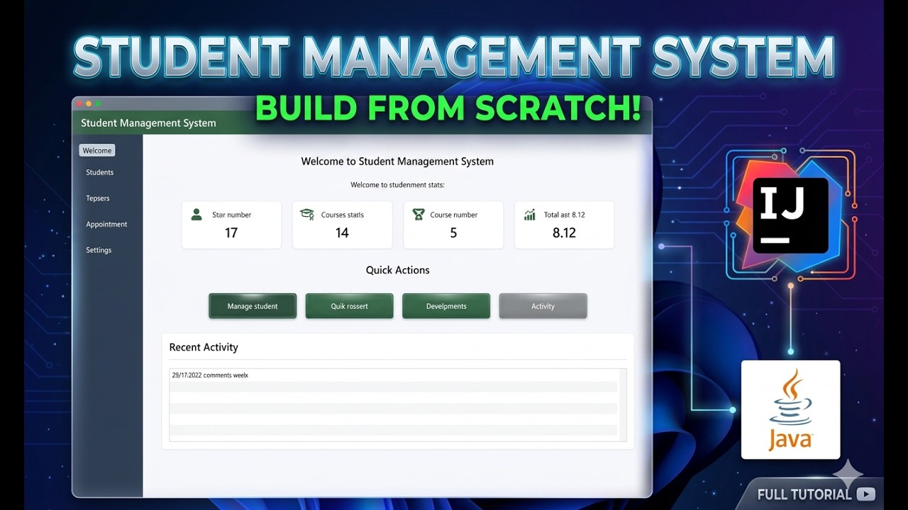 Student Management System  - Project  Explained