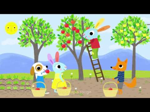Pomme de reinette et pomme d'api - Chansons et comptines avec Pinpin et Lili