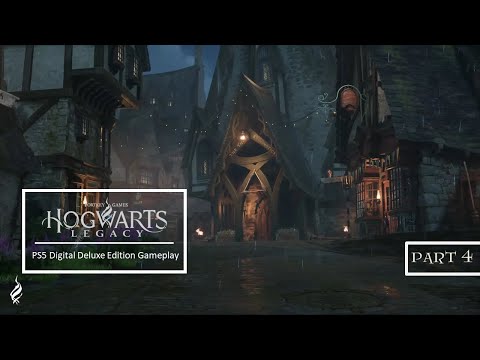 HOGWARTS LEGACY PS5 Walkthrough Gameplay Part 4 - Hogsmeade 🐗 (Full Game) 🎮