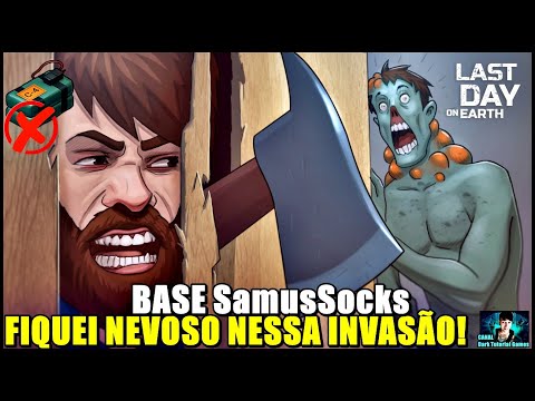 ●EU FIQUEI NEVOSO NESSA INVASÃO! RAID BASE SamusSocks 👁 Last Day On Earth
