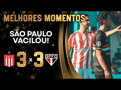 (EMPATE NO FINAL) ESTUDIANTES X SÃO PAULO | MELHORES MOMENTOS 5º RODADA NA LIBERTA 2025