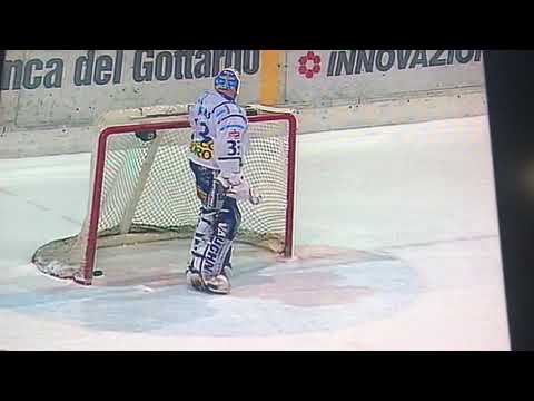 Rigore decisivo di Fuchs in Finale 99 Gara 1 Ambrí-Lugano 2-3