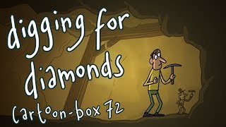 Digging For Diamonds  Cartoon-Box 72