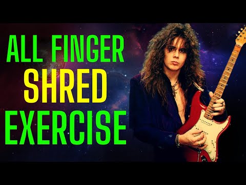 Yngwie Malmsteen finger / scale exercise