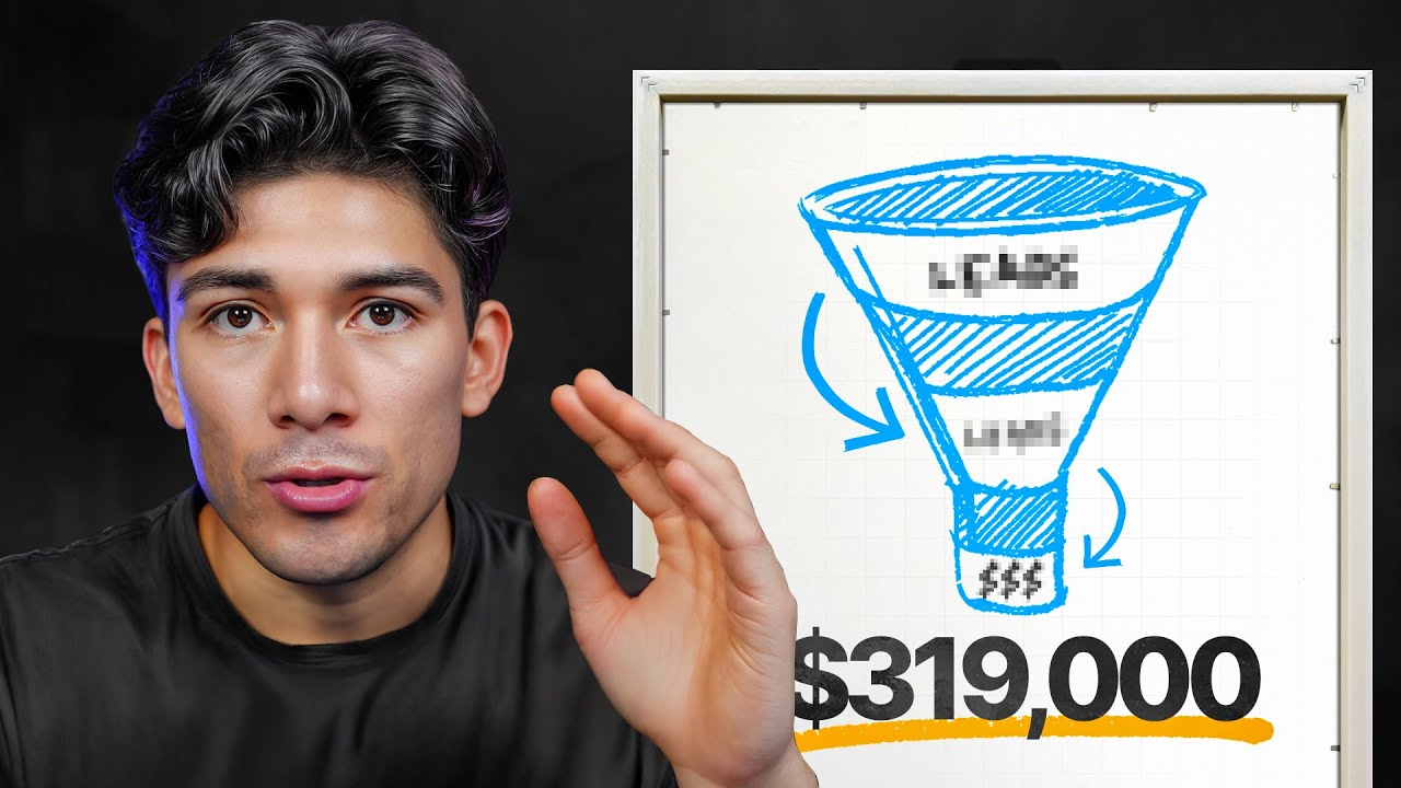 how I made $319K in 31 days using this construction sales funnel - just copy me