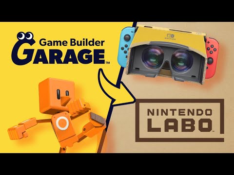 Game Builder Garage... in Nintendo Labo?