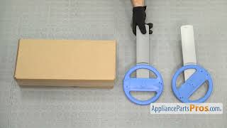 How to: Frigidaire/Electrolux Dishwasher Lower Spray Arm 5304507158