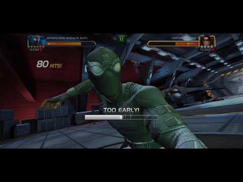Testing Out 6 Star Stealth Spidey Versus Winter Soldier