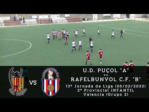 Jornada 13 - Liga INFANTIL 21/22 - U.D. Puçol "A" - Rafelbunyol C.F. "B" - 05/02/2022