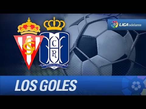 Todos los goles de Sporting de Gijón (1-1) Recreativo de Huelva