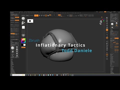 Zbrush Dynamic Cloth Inflation