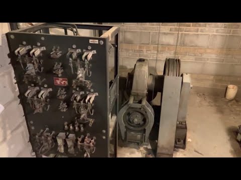 Neat Selector! 1960's Dover Elevator Machine Room