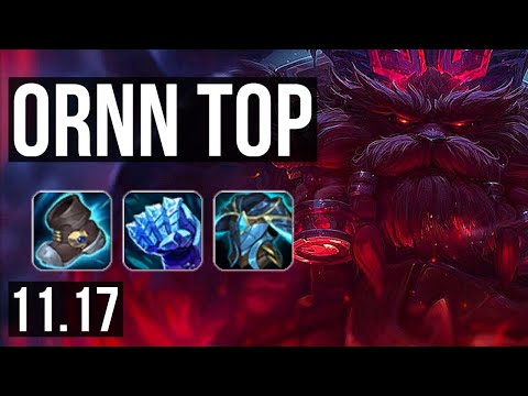 ORNN vs LILLIA (TOP) | 5/0/4, 1.9M mastery, 1300+ games, Rank 14 Ornn | BR Grandmaster | v11.17