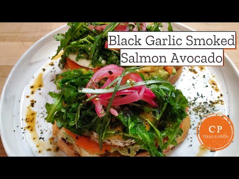 Smoked Salmon Avocado Toast: Fresh No Knead Bread