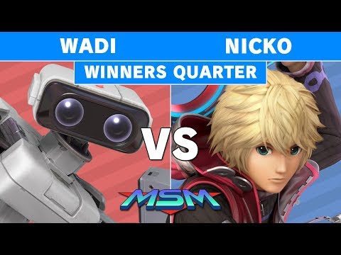 MSM 176 - Wadi (R.O.B.) vs FAD | Nicko (Shulk) Winners Quarters - Smash Ultimate
