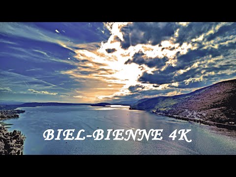 4K SWITZERLAND | DJI MAVIC PRO Biel Bienne Lake