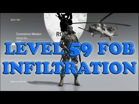 MGSV Lv59 Sniper FOB Infiltration