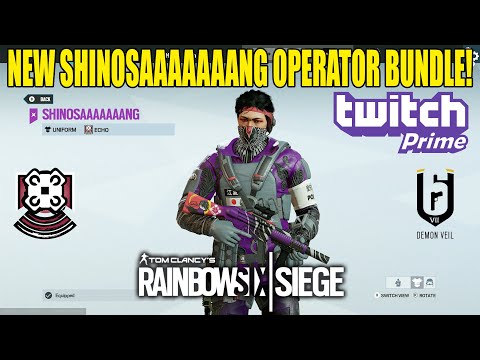 Twitch Prime Shinosaaaaaaang Operator Bundle - Rainbow Six Siege